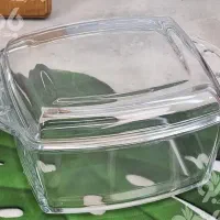 قابلمه پیرکس درب دار