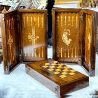 تخته نرد چوب روسی