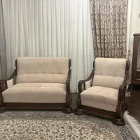 مبل نیمه کلاسیک ۷ نفر (چوب روس)