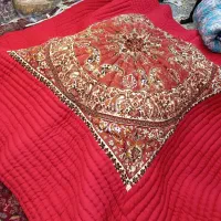 لحاف کرسی دست دوز مدل مهرنوش 4 در 4 مربع فول|رختخواب، بالش، پتو|تهران, شهرک ولیعصر جنوبی|دیوار