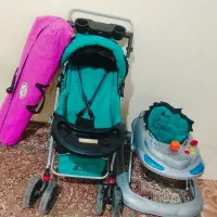 کالسکه و رورورک و گهواره نوزاد