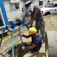 چاه کن مقنی اجرای سازه نگهبان  کنده‌کاری ردی شناژ