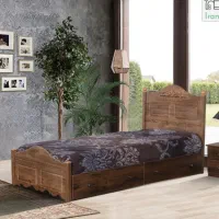 تخت ام دی اف روکش وکیوم|تخت و سرویس خواب|اراک, |دیوار