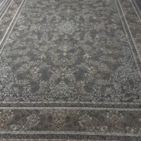 دو عدد فرش ۱۲متری نو شسته نشده طوسی رنگ