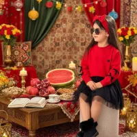 حراج بلک فرایدی لباس بچه یلدا و کریسمس بچه آهو