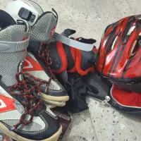 اسکیت با کیف و تمام وسایل