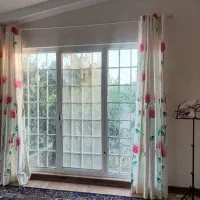 پرده ساتن