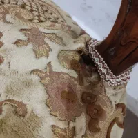 ۶ عدد مبل استیل چوبی|مبلمان خانگی و میز عسلی|اصفهان, نقش جهان|دیوار