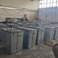 تولیدی سطل آشغال مکانیزه شهرداری مدلfp110 / زباله
