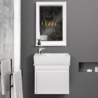 ست کابینت و روشویی مدل ۸۰۰۲ به همراه آینه