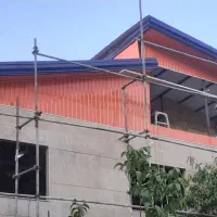 ساخت خرپانصب ورق شیروانی ورق نما و انواع سقف کاذب