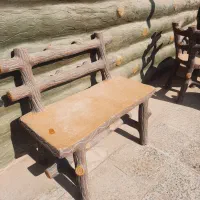 فروش فوری میز و صندلی و نیمکت باغی|مبلمان خانگی و میز عسلی|ابریشم, |دیوار