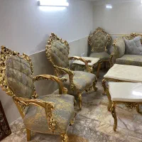 مبل استیل ۹ نفره نو تو سلفون