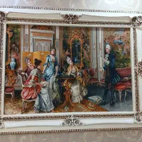 تابلو فرش ماشینی شاعر جوان