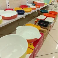 تابه و کاسه رنگی