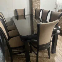 میز ناهاروخوری هشت نفره درحد نو سفارشی