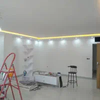 نقاشی ساختمان رنگ مدرن وعایق بندی پشتبام فوری‌.