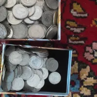 سکه یک ریالی دو ریالی پهلوی