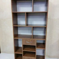 کتابخانه دو کشو ۱۸۵ در ۹۰ عمق ۳۵|کتابخانه، شلف، قفسههای دیواری|یزد, |دیوار