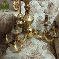 لوستر آبکاری طلا وبرنز