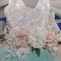 لباس عروس  شیک پرنسسی ۳ تا ۶ سال|لباس|دامغان, |دیوار