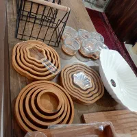 ظروف سرو چوبی آکبند