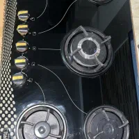 گاز رو میزی صفحه شیشه ای نو