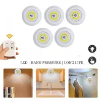 چراغ زیر کابیتی ریموت دار باطری خور