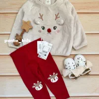 ست تدی و لگ طرح کریسمس