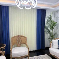 پرده ورتیکال برای پذیرایی در حد نو|پرده، رانر، رومیزی|سیرجان, |دیوار