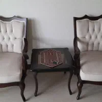 مبل 7 نفره کلاسیک در حد نو و تمیز