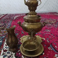 سماور و بوفه برنز