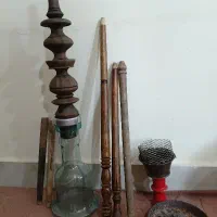 قلیان خوانساری چوب گردو