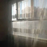 دو عدد پرده سالم و تمیز،