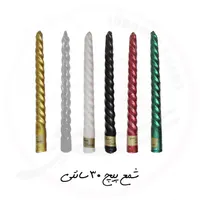 شمع 30و20 سانت مشکی صاف و پیچ محرمی شام غریبان|صنایع دستی و سایر لوازم تزئینی|تهران, بازار|دیوار