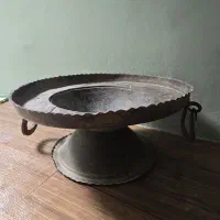 ظرف مسی دست ساز قدیمی