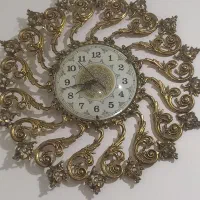 ساعت دیواری برنج سالم