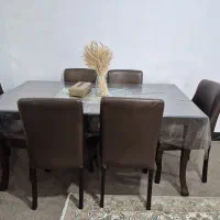 میز غذاخوری شش نفره|میز و صندلی غذاخوری|یاسوج, |دیوار