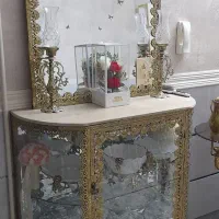 اینه کنسول و شمعدانی|بوفه، ویترین، کنسول|پاکدشت, پاکدشت (مامازند)|دیوار