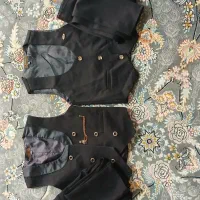 کت لی و ژیله لباس مناسب دوقلو ها مناسب|کفش و لباس بچه|مشهد, قائم|دیوار