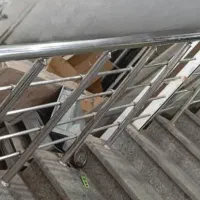 درب کرکره ای وجک بازویی ونرده استیل وupvc