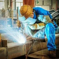 جوشکاری برشکاری در پنجره نردبان  لوله گاز خورده کا