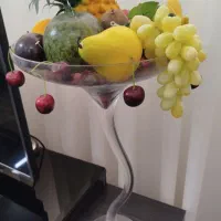 جام میوه بلور+میوه های مصنوعی|گل مصنوعی|قم, هفت تیر|دیوار