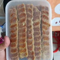 ارزاق جهادی برنج  و عدس و چای و کباب کوبیده مرغ