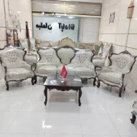 مبل استیل کلاسیک مدل سیلور درحد نونو|مبلمان خانگی و میز عسلی|نوشهر, |دیوار