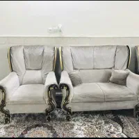 ست راحتی ۷ نفره با میز مبل و ۴ عسلی mdf