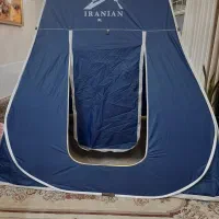 چادر مسافرتی ۱۲نفره برزنتی اسکلتی ضدعرق وآب آکبند|کوهنوردی و کمپینگ|ری, شهرری|دیوار