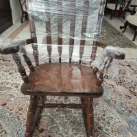 صندلی راک قهوه ای تیره