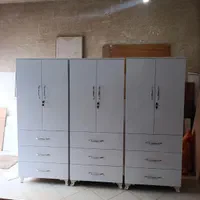 کمد دو درب لباس جا دار