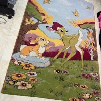 گلیم فرش اتاق کودک در حد نو